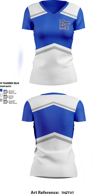 Womens Short Sleeve Vneck Shirt, Blair-Taylor High School Cheer, Cheer, Teamtime, Team time, sublimation, custom sports apparel, team uniforms, spirit wear, spiritwear, sports uniforms, custom shirts, team store, custom team store, fundraiser sports, apparel fundraiser