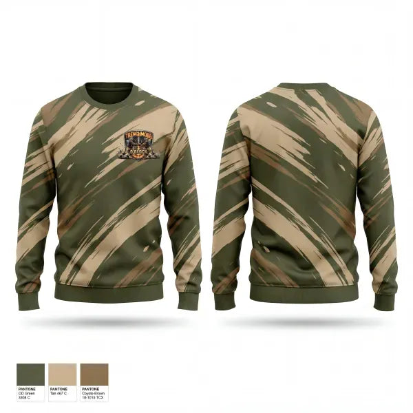 Crew Neck Sweatshirt, TrenchMOBB OBLOCK, , Teamtime, Team time, sublimation, custom sports apparel, team uniforms, spirit wear, spiritwear, sports uniforms, custom shirts, team store, custom team store, fundraiser sports, apparel fundraiser
