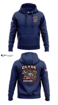 Clyde fire department Hoodie - 11