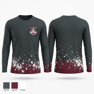 Long Sleeve Performance Shirt, Sharks, Men's Soccer, Teamtime, Team time, sublimation, custom sports apparel, team uniforms, spirit wear, spiritwear, sports uniforms, custom shirts, team store, custom team store, fundraiser sports, apparel fundraiser