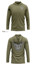 DuBois City CIRT 13092194 Long Sleeve Performance Shirt with hood - 101