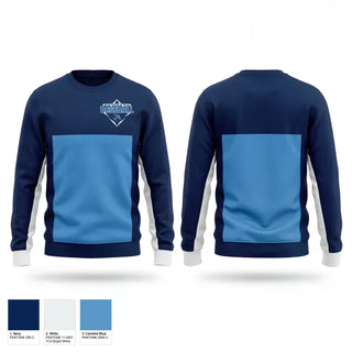 Crew Neck Sweatshirt, Bombers, Baseball, Teamtime, Team time, sublimation, custom sports apparel, team uniforms, spirit wear, spiritwear, sports uniforms, custom shirts, team store, custom team store, fundraiser sports, apparel fundraiser