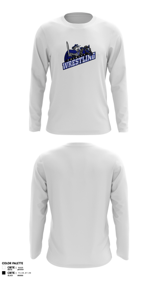 Long Sleeve Performance Shirt, Trinity High School Wrestling, Wrestling, Teamtime, Team time, sublimation, custom sports apparel, team uniforms, spirit wear, spiritwear, sports uniforms, custom shirts, team store, custom team store, fundraiser sports, apparel fundraiser