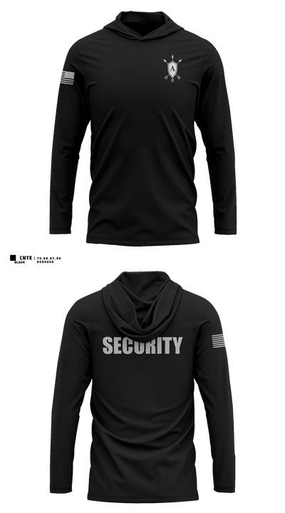 APEX PROTECTION & INVESTIGATIONS GROUP 15690909 Long Sleeve Hooded Sun Shirt - 11