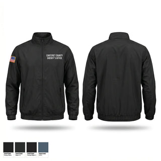 Windbreaker, Carteret County Sheriff's Office, Police, Teamtime, Team time, sublimation, custom sports apparel, team uniforms, spirit wear, spiritwear, sports uniforms, custom shirts, team store, custom team store, fundraiser sports, apparel fundraiser