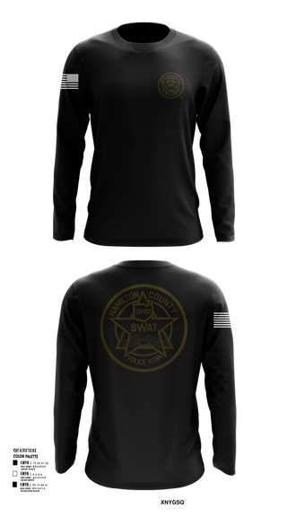Long Sleeve Performance Shirt, HCPA Swat, , Teamtime, Team time, sublimation, custom sports apparel, team uniforms, spirit wear, spiritwear, sports uniforms, custom shirts, team store, custom team store, fundraiser sports, apparel fundraiser