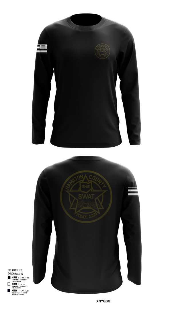 Long Sleeve Performance Shirt, HCPA Swat, , Teamtime, Team time, sublimation, custom sports apparel, team uniforms, spirit wear, spiritwear, sports uniforms, custom shirts, team store, custom team store, fundraiser sports, apparel fundraiser