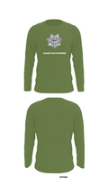 Coalinga Police Department Long Sleeve Performance Shirt 50