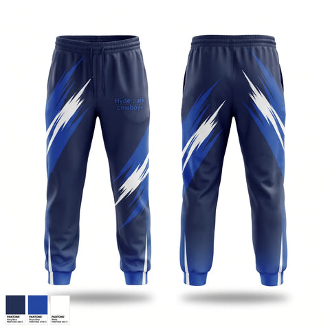 Sweatpants, Hyde park cowboys, Cheer, Teamtime, Team time, sublimation, custom sports apparel, team uniforms, spirit wear, spiritwear, sports uniforms, custom shirts, team store, custom team store, fundraiser sports, apparel fundraiser