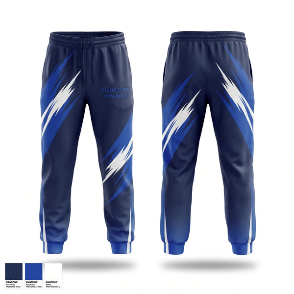 Sweatpants, Hyde park cowboys, Cheer, Teamtime, Team time, sublimation, custom sports apparel, team uniforms, spirit wear, spiritwear, sports uniforms, custom shirts, team store, custom team store, fundraiser sports, apparel fundraiser