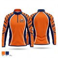 Malone Tigers 80895535 Quarter Zip Jacket - 1