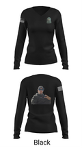Washington county regional correctional facility Women's Long Sleeve V-neck Shirt - 23
