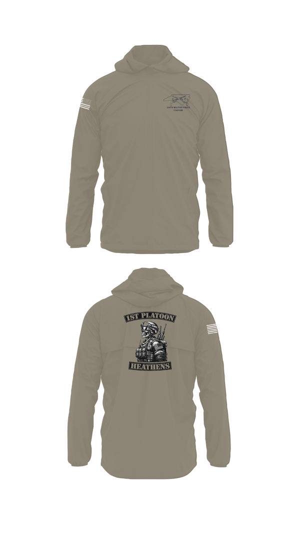 Windbreaker, 514th MP CO, Army, Teamtime, Team time, sublimation, custom sports apparel, team uniforms, spirit wear, spiritwear, sports uniforms, custom shirts, team store, custom team store, fundraiser sports, apparel fundraiser