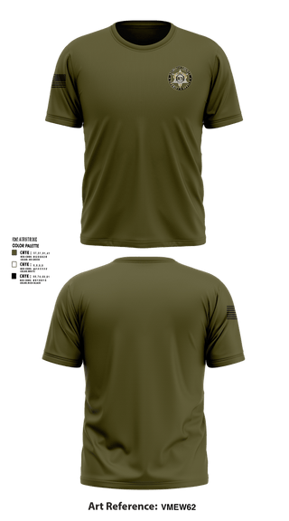 Short Sleeve Performance Shirt, Atchison County Sheriff's Office, Police, Teamtime, Team time, sublimation, custom sports apparel, team uniforms, spirit wear, spiritwear, sports uniforms, custom shirts, team store, custom team store, fundraiser sports, apparel fundraiser