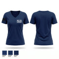 University of Florida Police Department 19823526 Women's Short Sleeve V-neck Shirt - 1