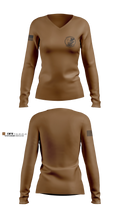 109th MOF Women's Long Sleeve V-neck Shirt - 5