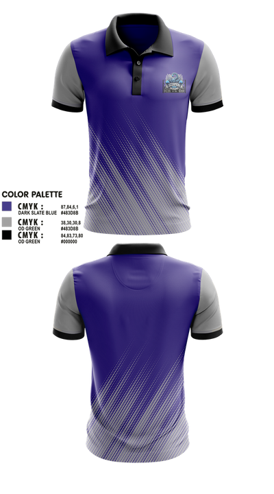 Scorpion elite boxing club 69432198 Short Sleeve Performance Polo - 1