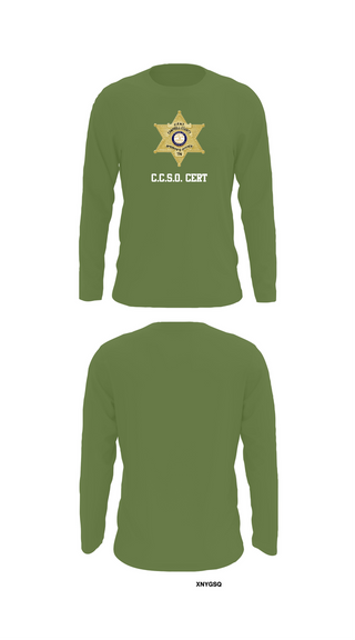 Long Sleeve Performance Shirt, C.C.S.O. CERT, , Teamtime, Team time, sublimation, custom sports apparel, team uniforms, spirit wear, spiritwear, sports uniforms, custom shirts, team store, custom team store, fundraiser sports, apparel fundraiser