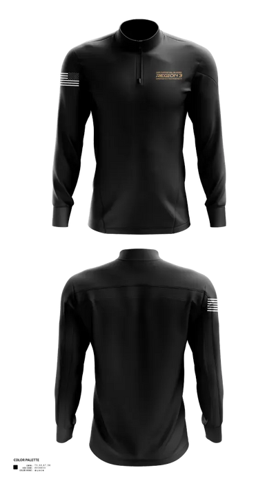171st Emergency Management Flight 44868000 Quarter Zip Jacket - 21