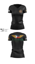 Air Med 5 Women's Short Sleeve V-neck Shirt - 100