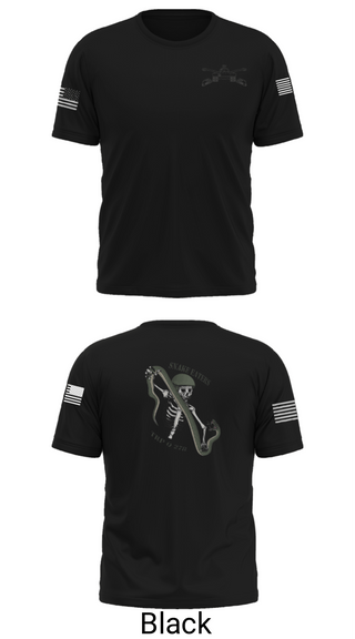 Old School Cotton Feel Shirt, Q Troop 4/278th, Army, Teamtime, Team time, sublimation, custom sports apparel, team uniforms, spirit wear, spiritwear, sports uniforms, custom shirts, team store, custom team store, fundraiser sports, apparel fundraiser