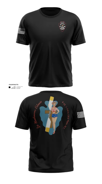 B Co. 1/114th S&S Old School Cotton Feel Shirt - 120