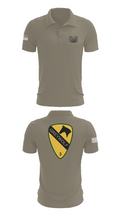 1st cav Div 3abct 85829502 Short Sleeve Performance Polo - 67