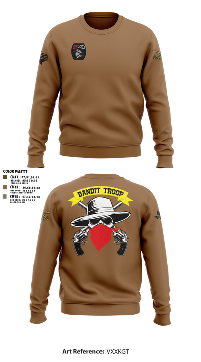 6-9 bandit troop 98315897 Crew Neck Sweatshirt - 2