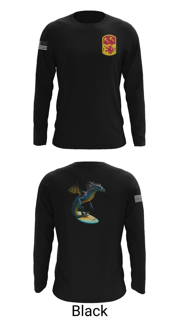 Long Sleeve Performance Shirt, 94th Army Air and Missile Defense Command, Army, Teamtime, Team time, sublimation, custom sports apparel, team uniforms, spirit wear, spiritwear, sports uniforms, custom shirts, team store, custom team store, fundraiser sports, apparel fundraiser