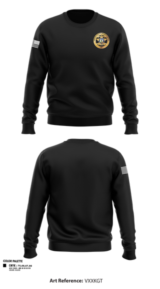Crew Neck Sweatshirt, Greene county detention center, Police, Teamtime, Team time, sublimation, custom sports apparel, team uniforms, spirit wear, spiritwear, sports uniforms, custom shirts, team store, custom team store, fundraiser sports, apparel fundraiser