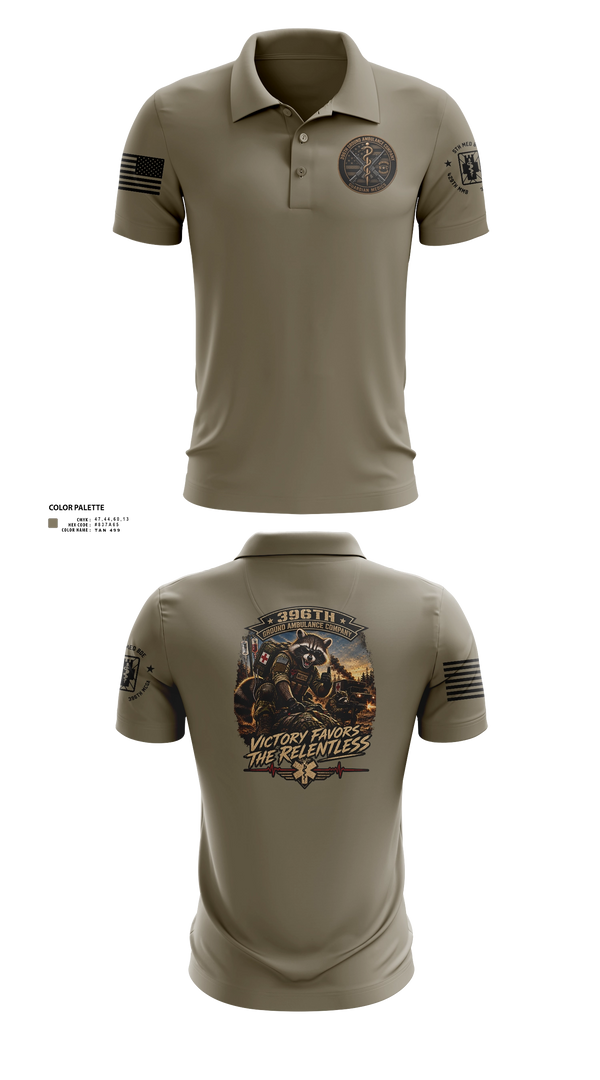 Short Sleeve Performance Polo, 396th MCGA, Army, Teamtime, Team time, sublimation, custom sports apparel, team uniforms, spirit wear, spiritwear, sports uniforms, custom shirts, team store, custom team store, fundraiser sports, apparel fundraiser