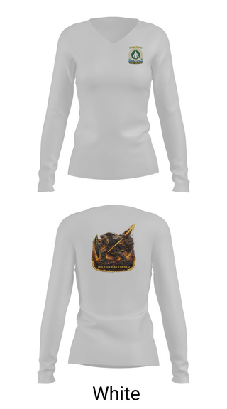 Womens Long Sleeve Vneck Shirt, 1192nd DDSB, Army, Teamtime, Team time, sublimation, custom sports apparel, team uniforms, spirit wear, spiritwear, sports uniforms, custom shirts, team store, custom team store, fundraiser sports, apparel fundraiser