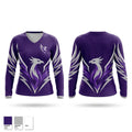 Kyle Legacy Track & Field Women's Long Sleeve V-neck Shirt - 1