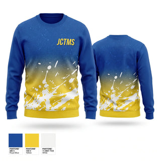 Crew Neck Sweatshirt, JCTMS, Cheer, Teamtime, Team time, sublimation, custom sports apparel, team uniforms, spirit wear, spiritwear, sports uniforms, custom shirts, team store, custom team store, fundraiser sports, apparel fundraiser
