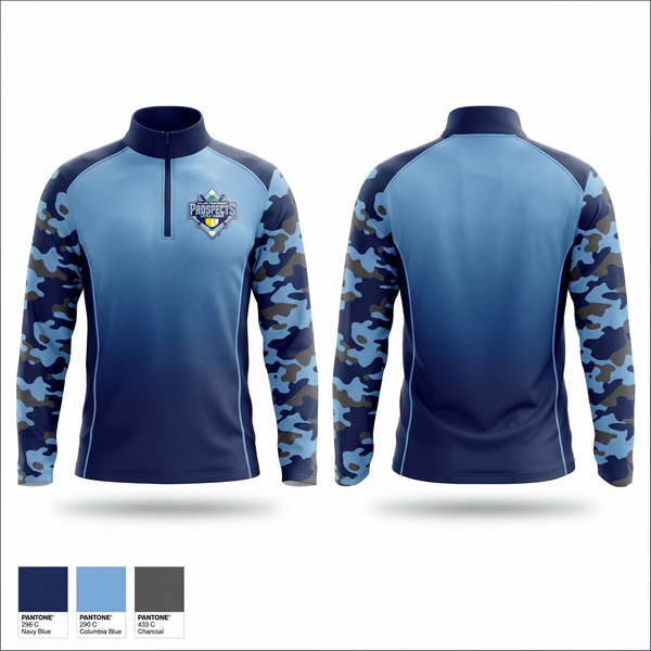 Quarter Zip Jacket, Valley Providence Little League, Baseball, Teamtime, Team time, sublimation, custom sports apparel, team uniforms, spirit wear, spiritwear, sports uniforms, custom shirts, team store, custom team store, fundraiser sports, apparel fundraiser