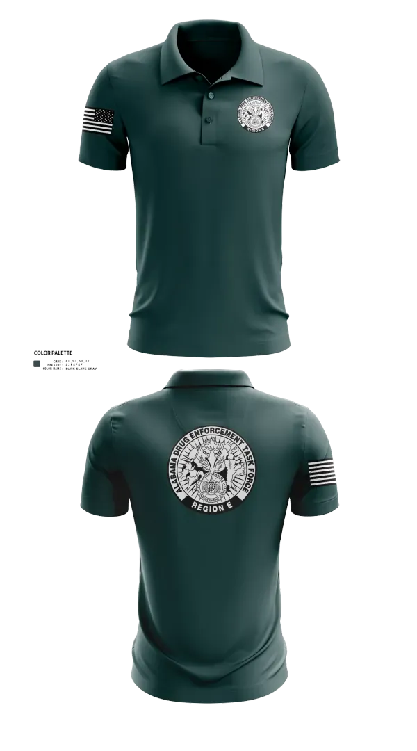 Short Sleeve Performance Polo, Alabama Drug Enforcement Task Force, Police, Teamtime, Team time, sublimation, custom sports apparel, team uniforms, spirit wear, spiritwear, sports uniforms, custom shirts, team store, custom team store, fundraiser sports, apparel fundraiser