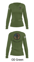 Designs By Vets 85600951 Women's Long Sleeve V-neck Shirt - 57