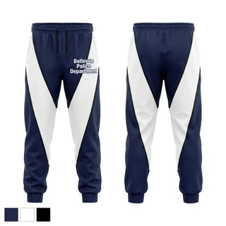 Sweatpants, Bellevue Police Department, Police, Teamtime, Team time, sublimation, custom sports apparel, team uniforms, spirit wear, spiritwear, sports uniforms, custom shirts, team store, custom team store, fundraiser sports, apparel fundraiser