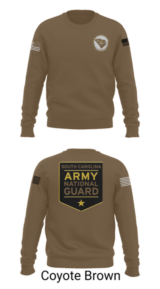 Crew Neck Sweatshirt, Scarng, National Guard, Teamtime, Team time, sublimation, custom sports apparel, team uniforms, spirit wear, spiritwear, sports uniforms, custom shirts, team store, custom team store, fundraiser sports, apparel fundraiser