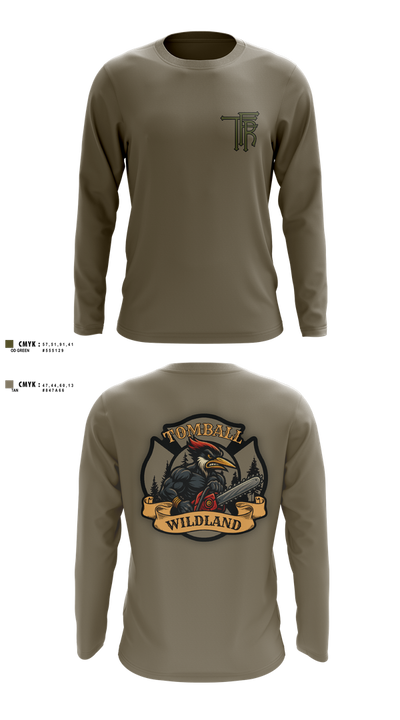Tomball Wildland 83811767 Long Sleeve Performance Shirt 2