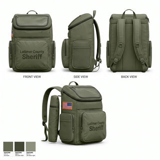 Gear Bag, Latimer County Sheriff, Police, Teamtime, Team time, sublimation, custom sports apparel, team uniforms, spirit wear, spiritwear, sports uniforms, custom shirts, team store, custom team store, fundraiser sports, apparel fundraiser