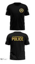 Cloverdale police department 51984655 Short Sleeve Performance Shirt - 2