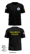 NSA Mechanicsburg 84971329 Short Sleeve Performance Shirt - 101