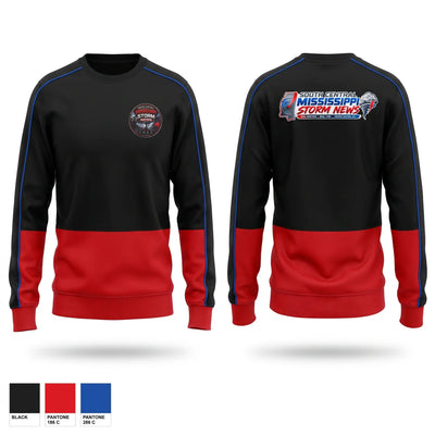 South central Mississippi storm chasers Crew Neck Sweatshirt - 1