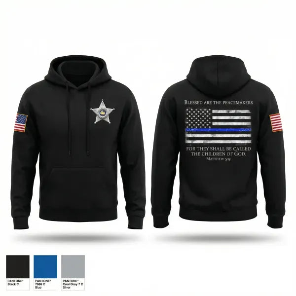 Hoodie, Shelburn Police Department, Police, Teamtime, Team time, sublimation, custom sports apparel, team uniforms, spirit wear, spiritwear, sports uniforms, custom shirts, team store, custom team store, fundraiser sports, apparel fundraiser
