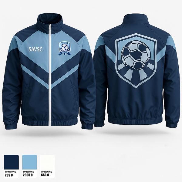 Windbreaker, SAVSC, Women's Soccer, Teamtime, Team time, sublimation, custom sports apparel, team uniforms, spirit wear, spiritwear, sports uniforms, custom shirts, team store, custom team store, fundraiser sports, apparel fundraiser
