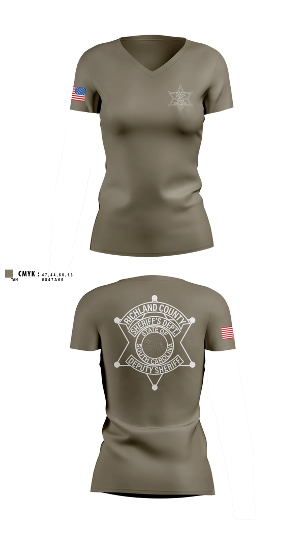 Womens Short Sleeve Vneck Shirt, RCSD, Police, Teamtime, Team time, sublimation, custom sports apparel, team uniforms, spirit wear, spiritwear, sports uniforms, custom shirts, team store, custom team store, fundraiser sports, apparel fundraiser
