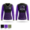 Lakenheath Phantoms Women's Long Sleeve V-neck Shirt - 1