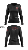 821 CRS 22820125 Women's Long Sleeve V-neck Shirt - 30