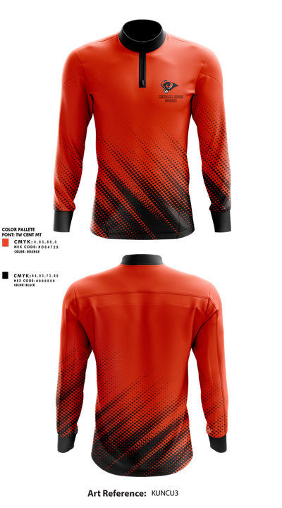 Mineral Ridge Soccer 80544502 Quarter Zip Jacket - 1